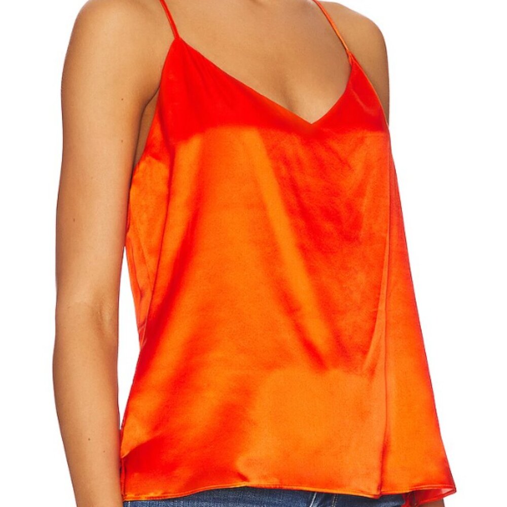 L'AGENCE Orange Camisole